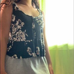 A cute black summer shirt!